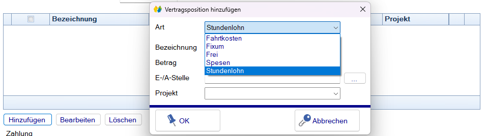 Übungsleiter - Verträge - Neuanlage - Vergütungsdaten Übungsleiter - Verträge - Neuanlage - Vergütungsdaten