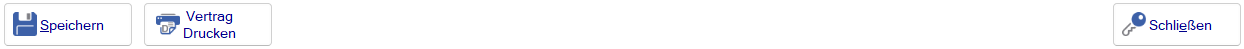 Buttons Übungsleitervertrag - Neuanlage - Vertragsdetails Buttons Übungsleitervertrag - Neuanlage - Vertragsdetails