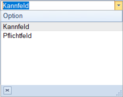 Feldart festlegen Feldart festlegen