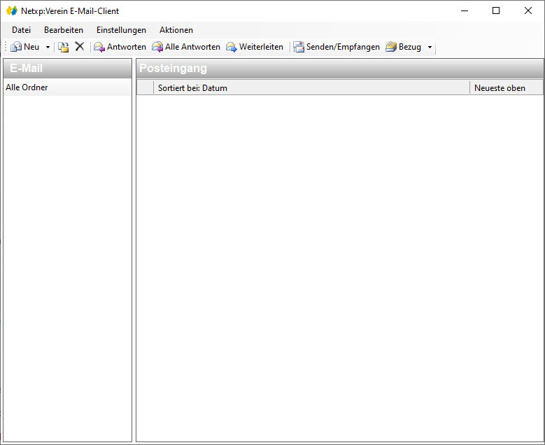 Netxp:Verein / Verwaltung / Optionen / Kommunikation / Erweiterter E-Mail Client Netxp:Verein / Verwaltung / Optionen / Kommunikation / Erweiterter E-Mail Client