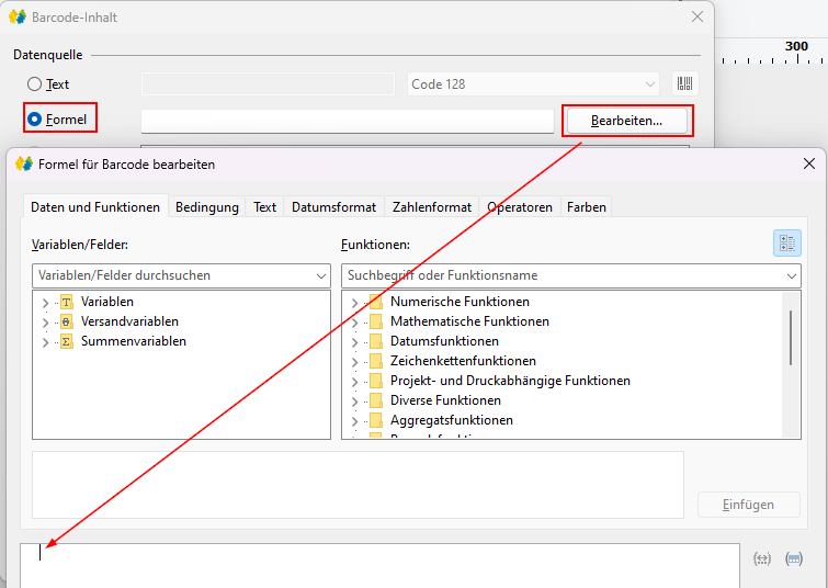 FAQ - QR-Code Formel einfügen FAQ - QR-Code Formel einfügen
