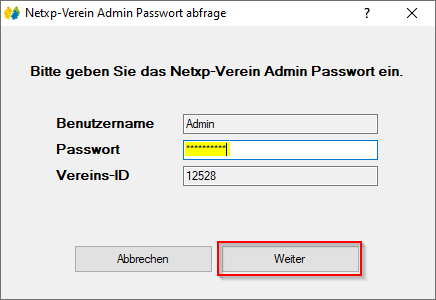Verwaltung - Optionen / Backup Client - Sicherung wiederherstellen Datenbank Passwort Verwaltung - Optionen / Backup Client - Sicherung wiederherstellen Datenbank Passwort