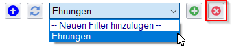 Mitglieder / Mitgliederliste - Filter aufrufen oder löschen Mitglieder / Mitgliederliste - Filter aufrufen oder löschen