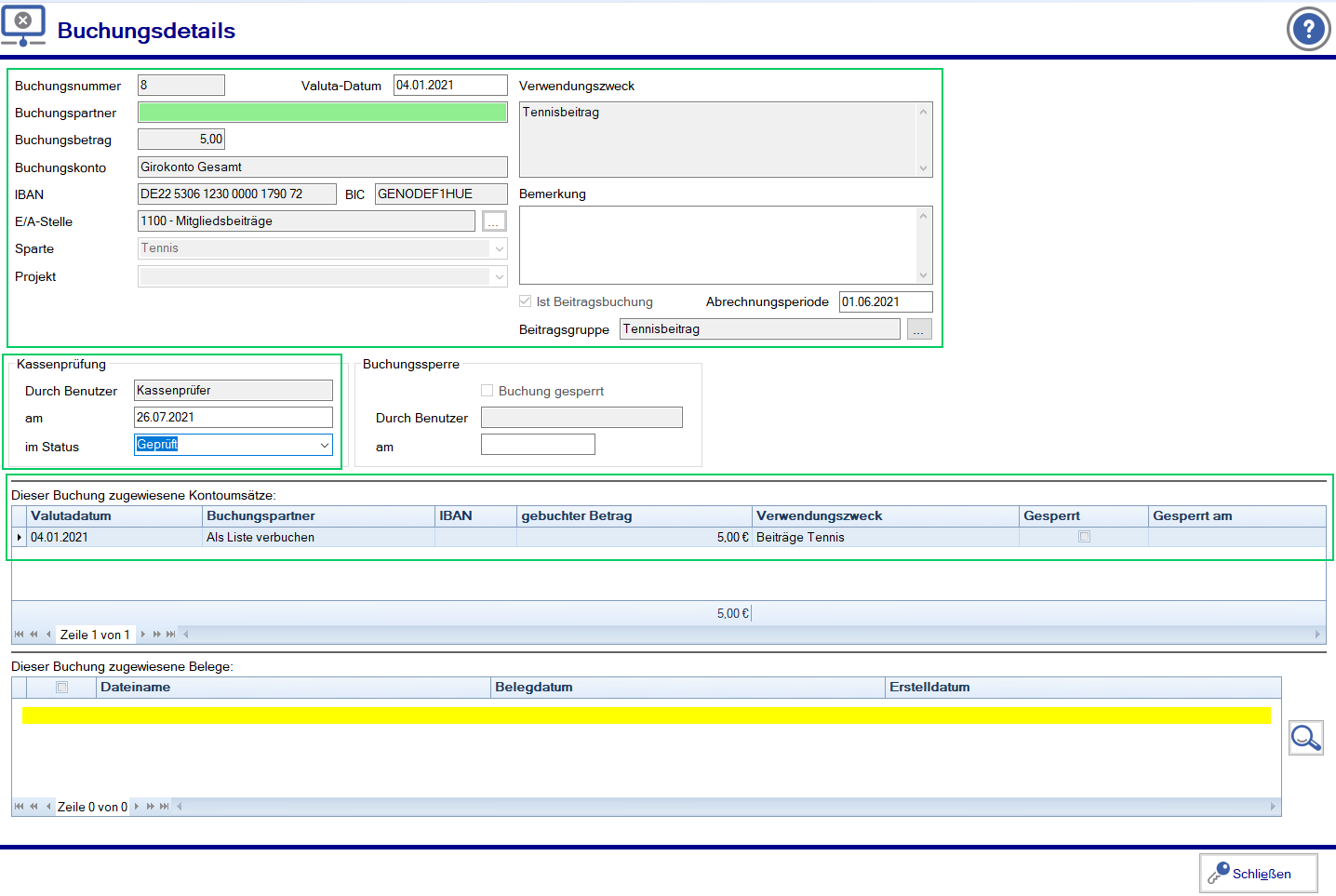 Finanzverwaltung / Kassenprüfung - Auswertungen Prüfung Finanzverwaltung / Kassenprüfung - Auswertungen Prüfung