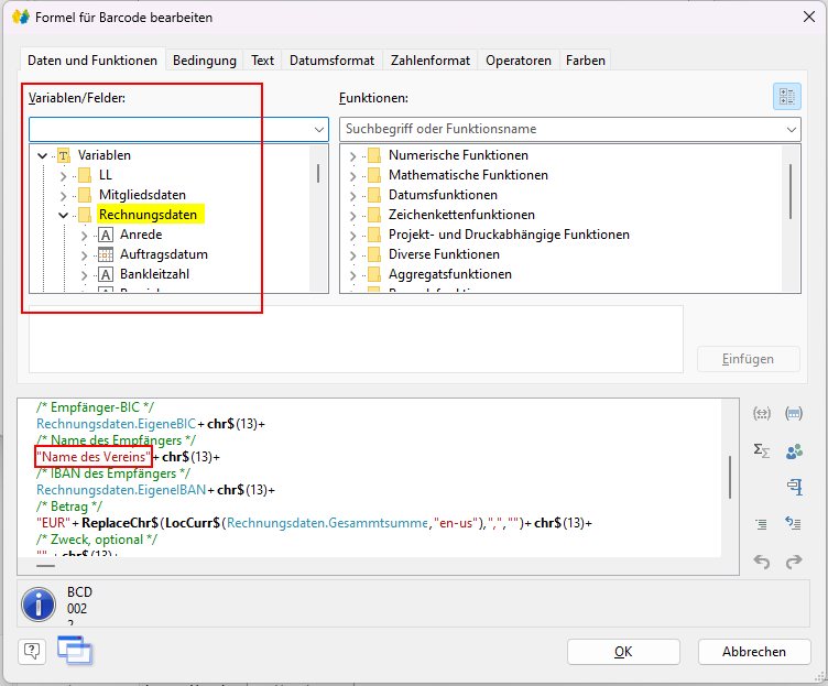 FAQ - QR-Code Zahlungsempfänger bearbeiten FAQ - QR-Code Zahlungsempfänger bearbeiten