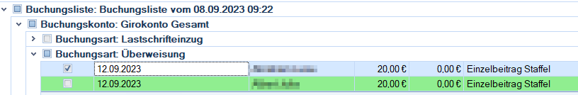 FAQ - Forderungsposten per Lastschrift einziehen - Offenen Posten auswählen FAQ - Forderungsposten per Lastschrift einziehen - Offenen Posten auswählen