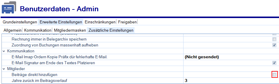 Direktes Hinzufügen / Hinweis Direktes Hinzufügen / Hinweis