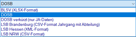 Verwaltung - DOSB - Landesverbandsauswahl Verwaltung - DOSB - Landesverbandsauswahl